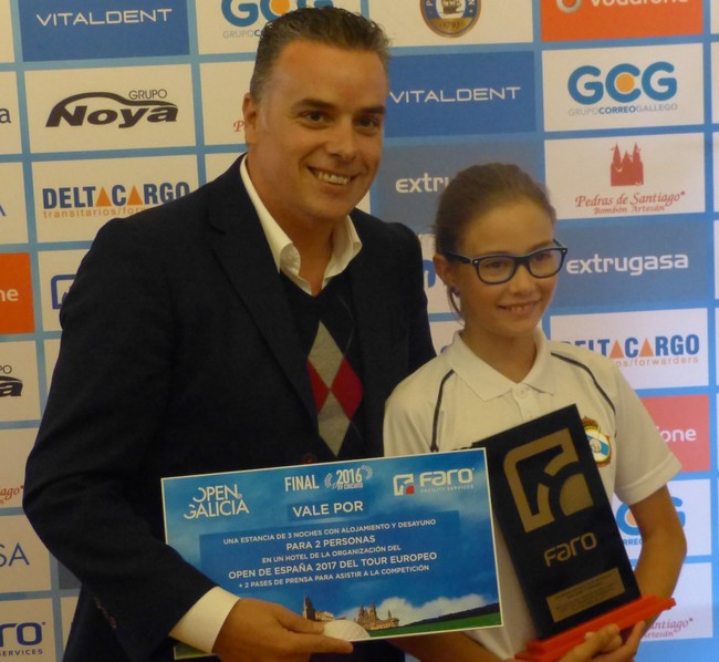 ALBA GONZ&Aacute;LEZ FERN&Aacute;NDEZ, GANADORA DEL PREMIO FARO Facility Services HANDICAP 2016